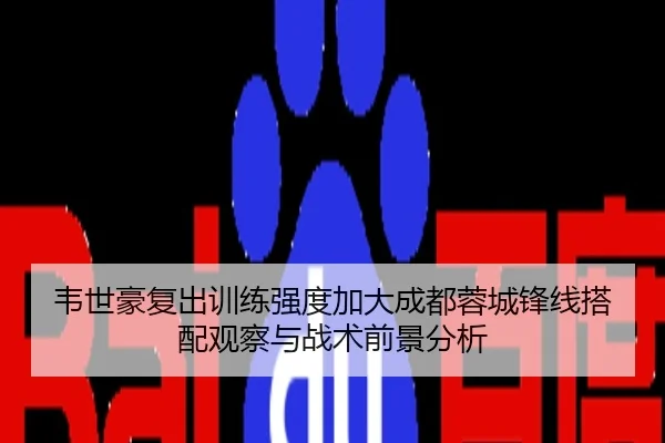 韦世豪复出训练强度加大成都蓉城锋线搭配观察与战术前景分析